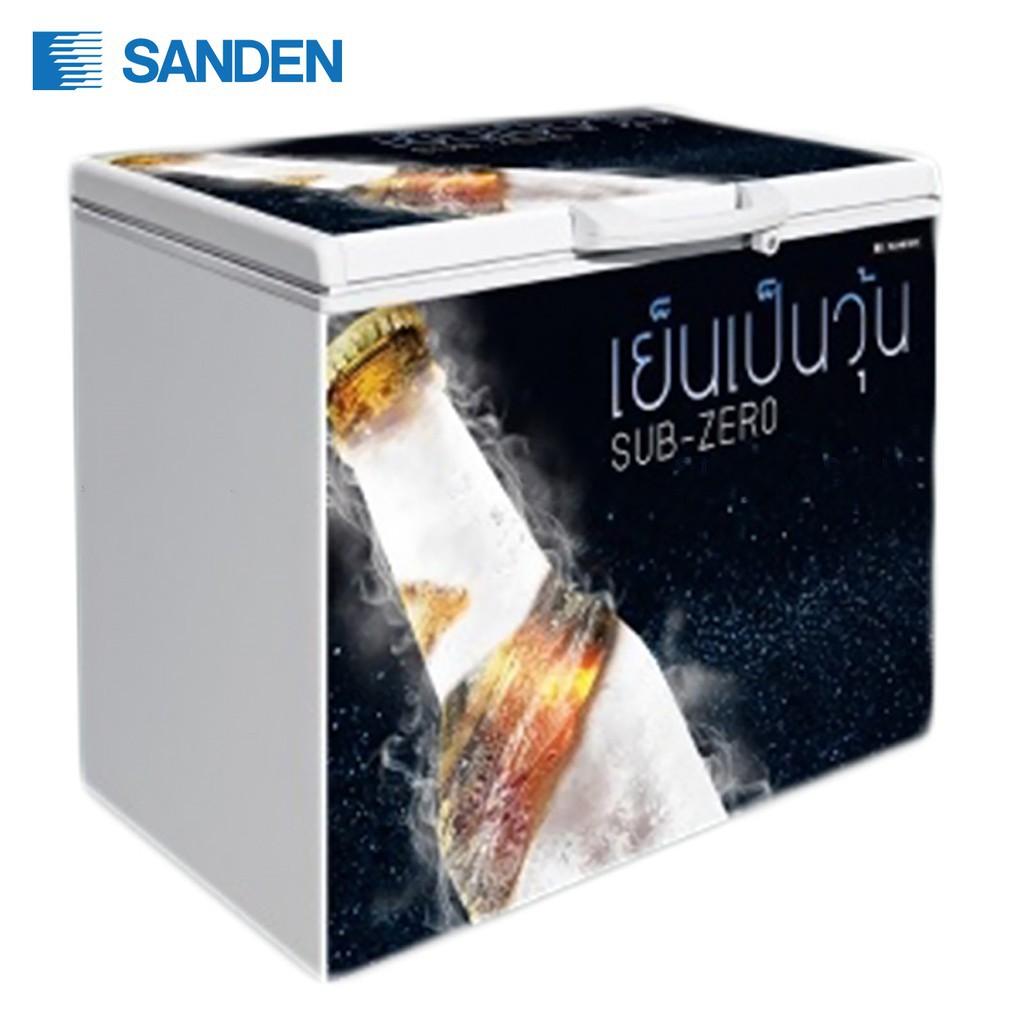 ภาพหน้าปกสินค้าตู้แช่เบียร์วุ้น Sanden รุ่น SSA-0365 (140 ขวด) ขนาด 12.7 Q ( รับประกันนาน 5 ปี ) จากร้าน siamnano บน Shopee
