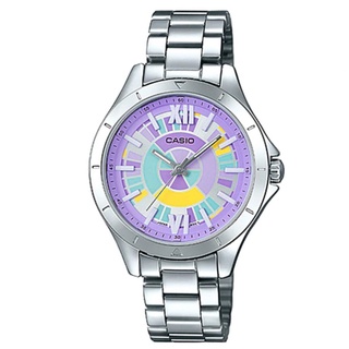Casio นาฬิกาข้อมือ Lady Watch รุ่น LTP-E129D-6ADF