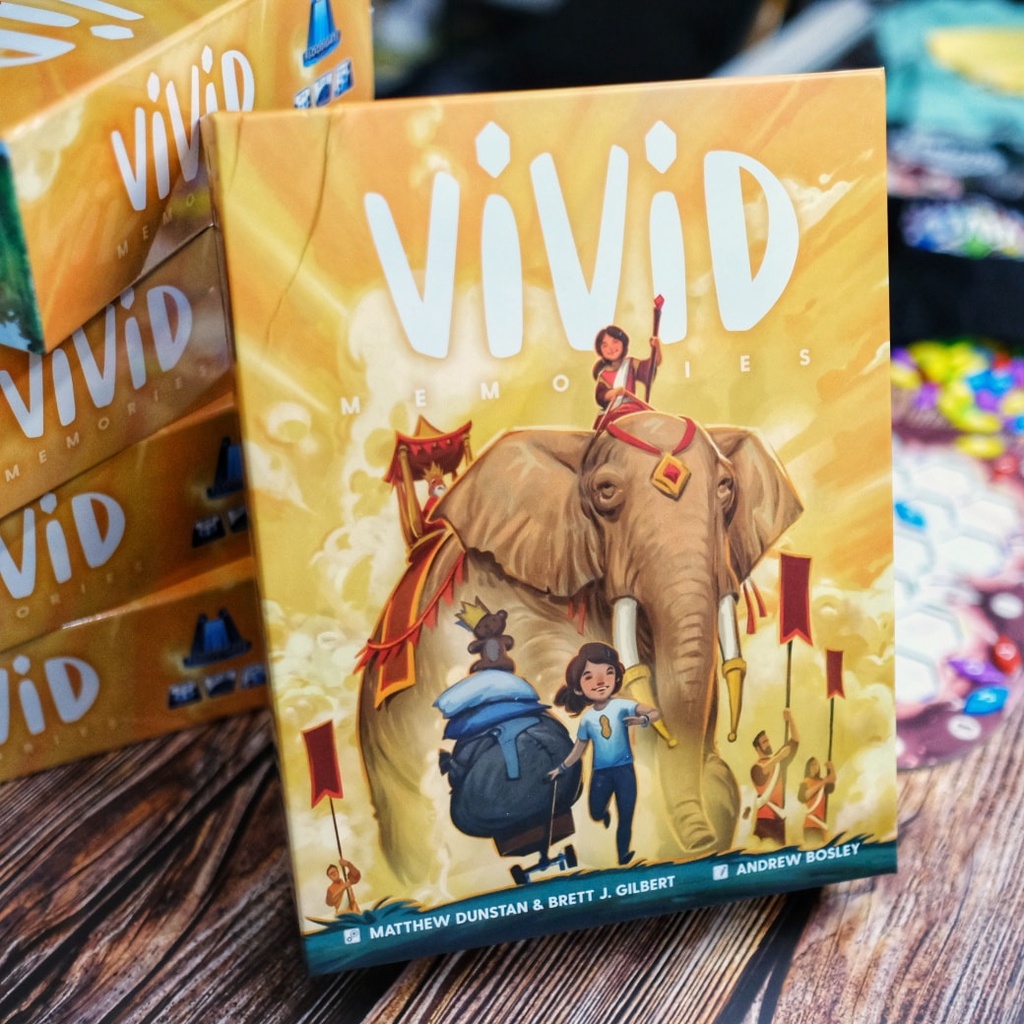 Vivid Memories "Kickstarter Deluxe Edition" Board Game Shopee Thailand