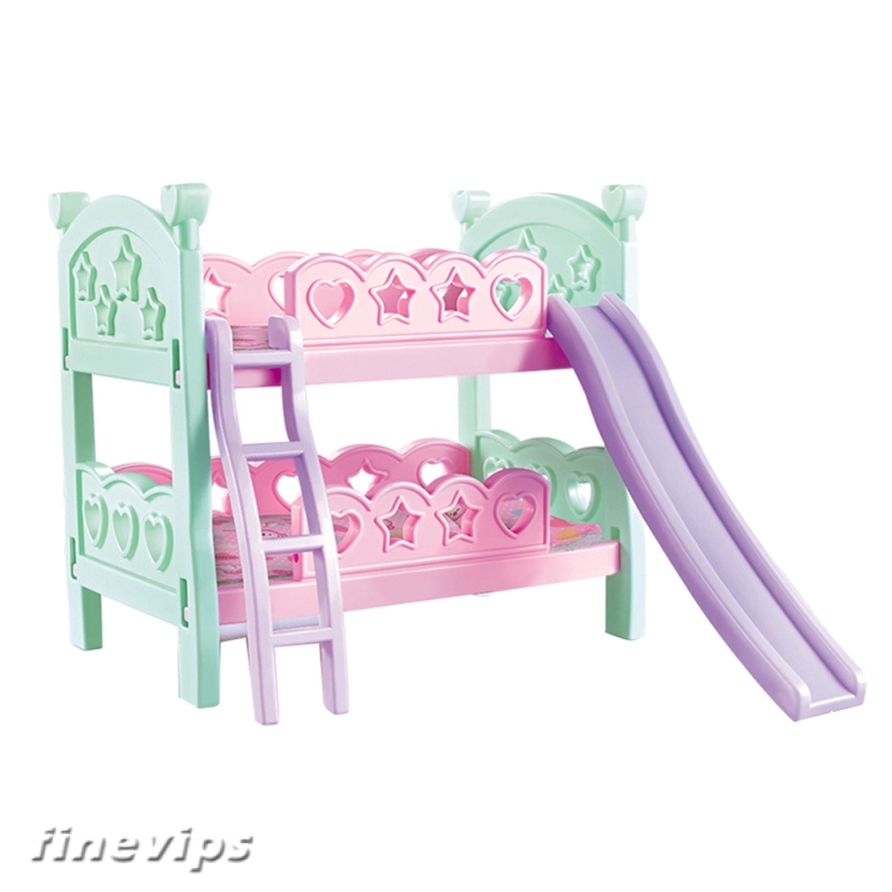 bunk-bed-stairs-slide-set-baby-doll-supplies-for-mellchan-doll-toy-decor