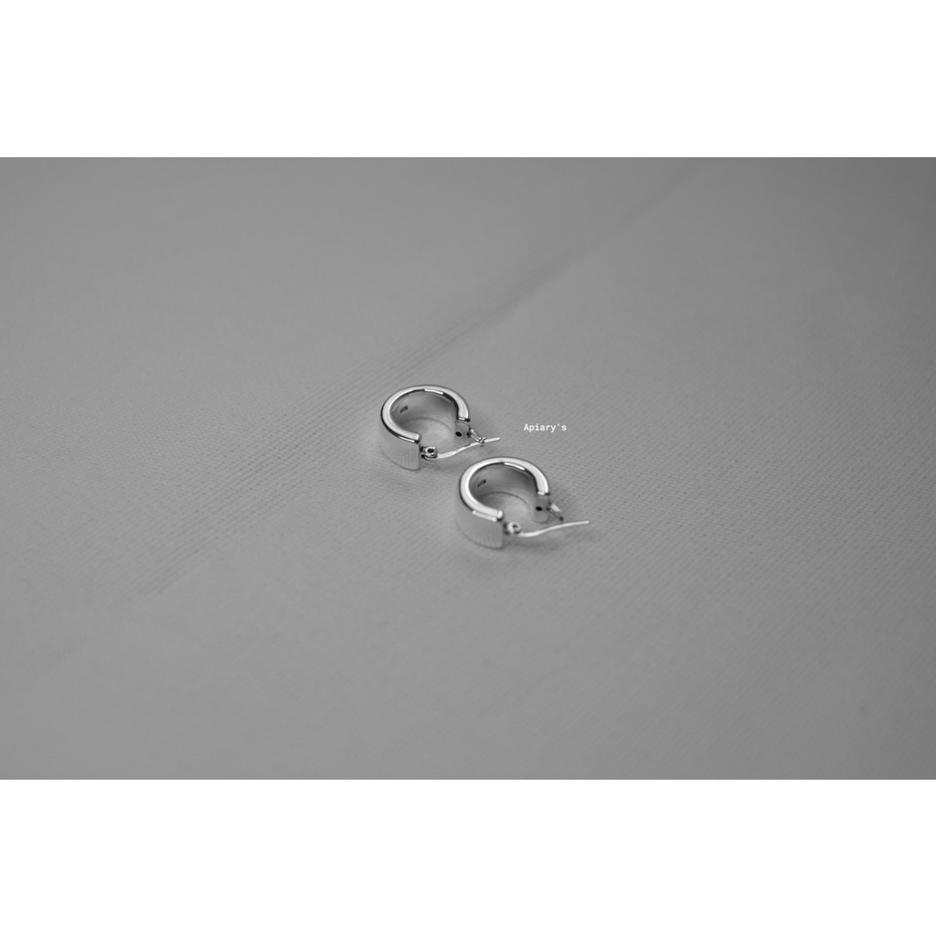ต่างหูเงินแท้-sterling-silver-925-s92-5-แหวนแฟชั่นเกาหลี-ผลิตจากไทย-เกรดส่งออก-minimal-พร้อมส่ง