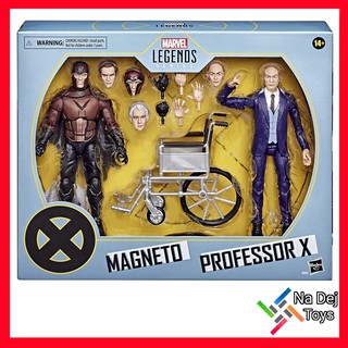 Marvel Legends Magneto &amp; Professor X Hasbro มาร์เวล เลเจนด์ แม็กนีโต้ และ ศาสตราจารย์ เอ็กซ์