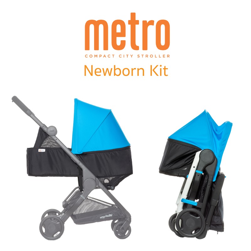 ergobaby-metro-newborn-kit-เปลเสริมเด็กแรกเกิดสำหรับรถเข็น-metro-สีฟ้า