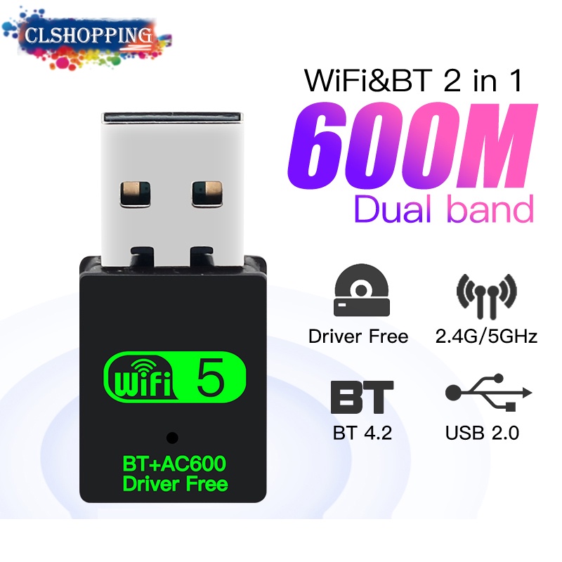 600mbps-usb-wifi-อะแดปเตอร์อินเตอร์เน็ตไร้สายบลูทูธ-2in1-dual-band-2-4g-amp-5ghz-usb-wifi-เชื่อมต่อเครือข่ายไร้สาย