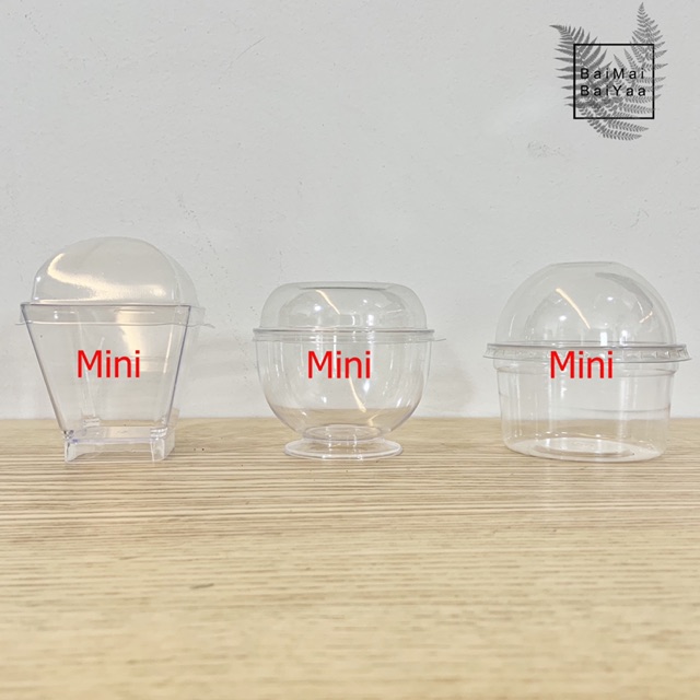 ชุดจัดสวนขวดถ้วยพลาสติก-diy-size-mini-ถ้วยเหลี่ยม-สำหรับฝึกหัดจัดสวนขวด