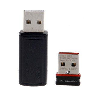 อะแดปเตอร์รับสัญญาณ USB Wireless Dongle Receiver USB สำหรับ Logitech คีย์บอร์ด