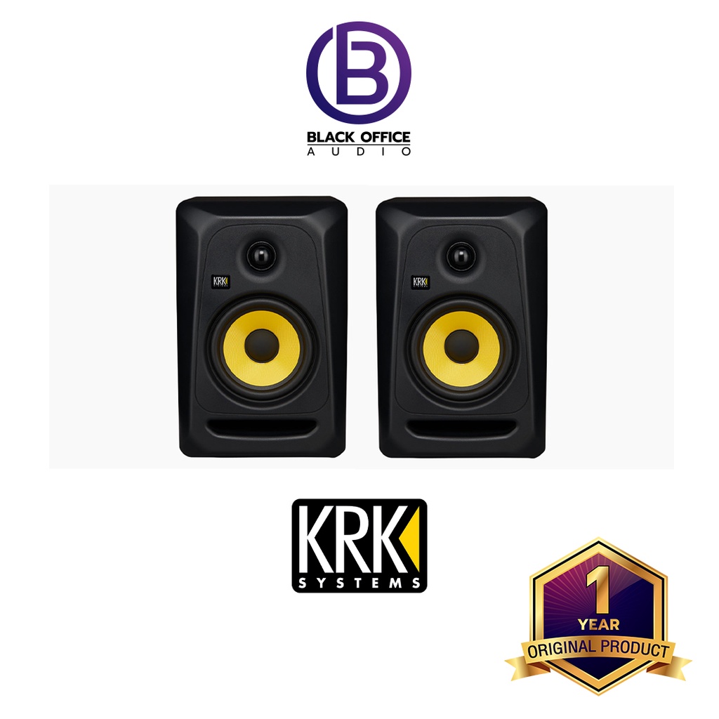 krk-classic-5-cl5g3-ลำโพงทำเพลง-ลำโพงมอนิเตอร์-มิกซ์เพลง-monitor-speaker-blackofficeaudio