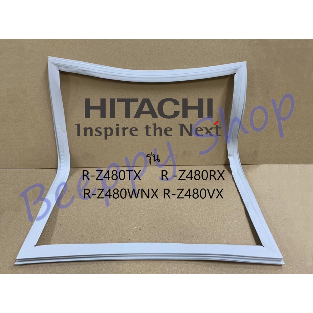 ภาพหน้าปกสินค้าขอบยางตู้เย็น Hitachi รุ่น R-Z480VX/Z480TX/Z480RX/R-480WNX ยางขอบประตูตู้เย็น ขอบยางประตู ของแท้ จากร้าน arrythecat บน Shopee