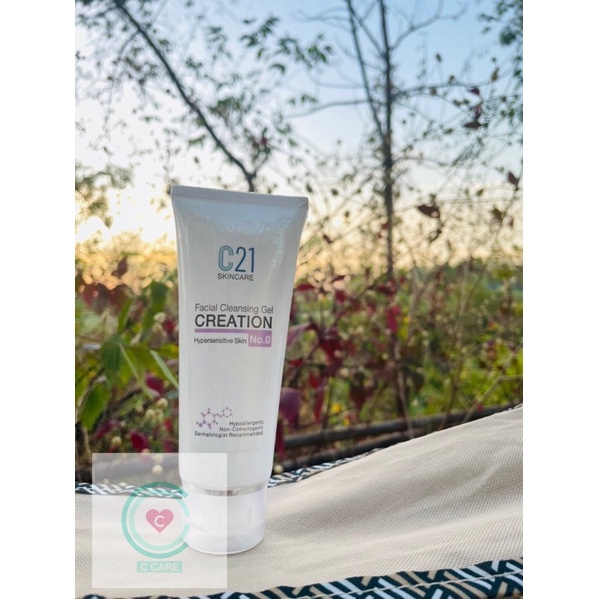 เจลล้างหน้า-สำหรับผิวแพ้ง่าย-100-ml-c21-facial-gel-creation-no-0-for-hypersensitive-skin