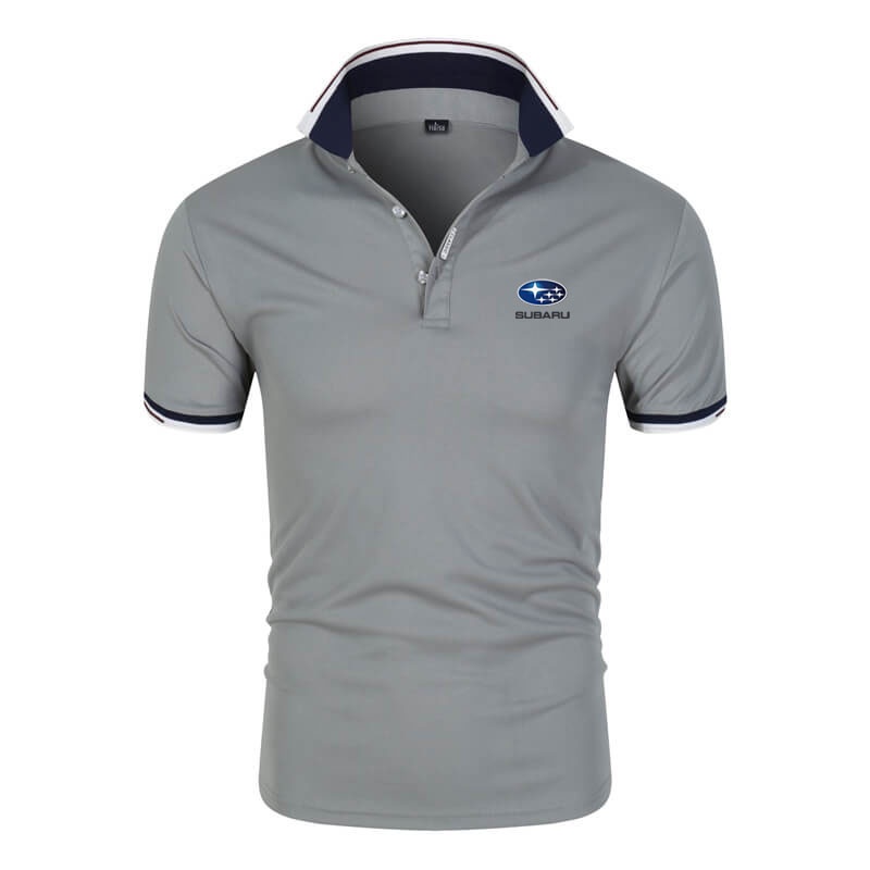 subaru-เสื้อยืดแขนสั้น-คอปกโปโล-แบบบาง-สไตล์นักธุรกิจ-สําหรับผู้ชาย-ไซซ์-m-4xl-0105-มี-4-สี