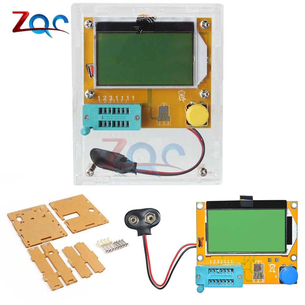Lcr-t4 ESR Meter เครื่องทดสอบทรานซิสเตอร์ไดโอด Triode Capacitance SCR ...