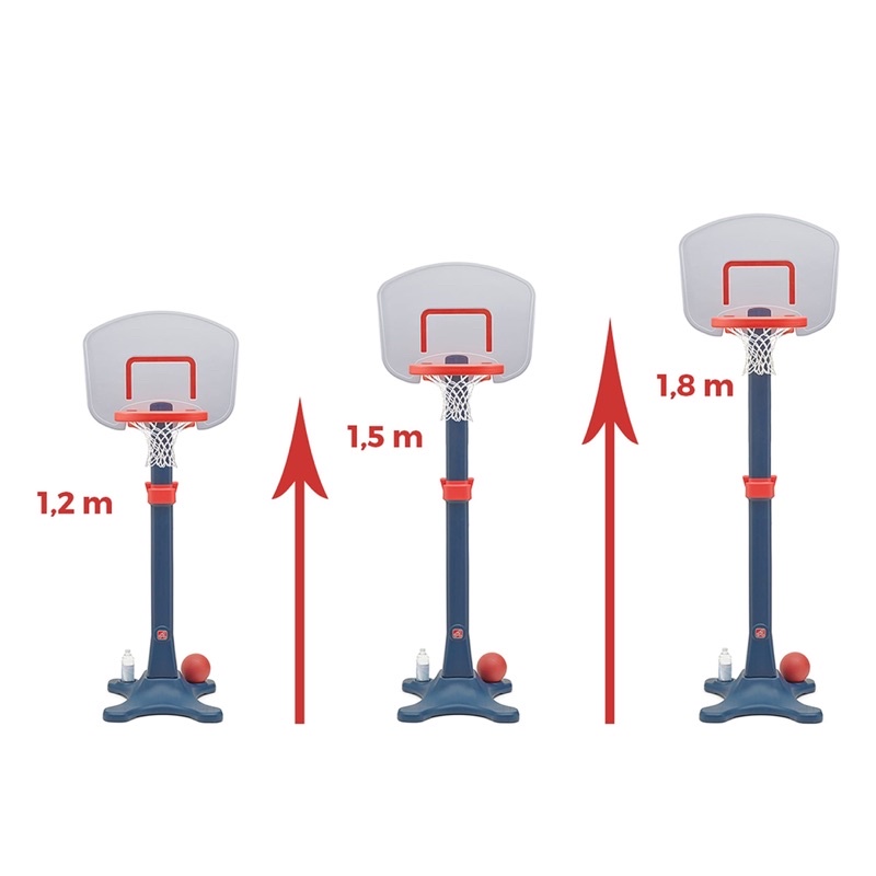 แป้นบาสสำหรับเด็กโต-ยี่ห้อ-step2-shootin-hoops-pro-basketball-set