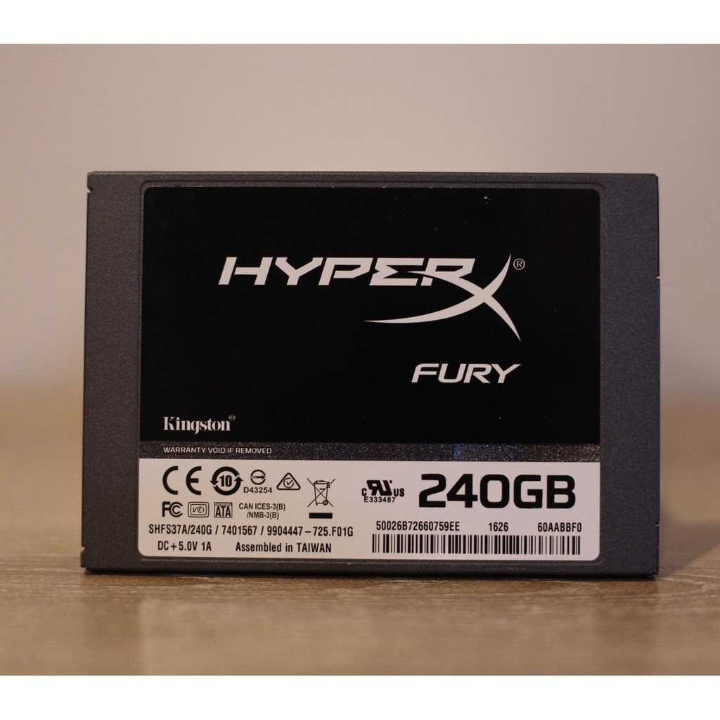 SSD 240 GB KINGSTON HYPERX FURY | Shopee Thailand