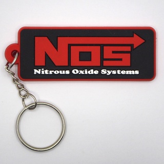 พวงกุญแจยาง NOS Nitrous Oxide System นอส ไนตรัส อ๊อกไซด์ ซิสเต้ม ตรงปก พร้อมส่ง