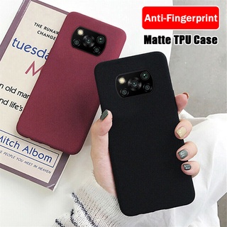 TPU เคสโทรศัพท์มือถือ (แบบด้าน) Xiaomi Mi Poco F3 F4 X3 X4 M3 M4 Pro 5G