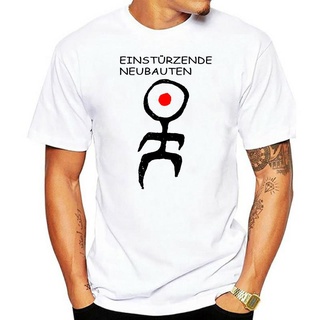 เสื้อยืด พิมพ์ลายโลโก้ Einstürzende Neubauten สไตล์ฮาราจูกุ ฮิปฮอป เรโทร สําหรับผู้ชาย และผู้หญิง B345