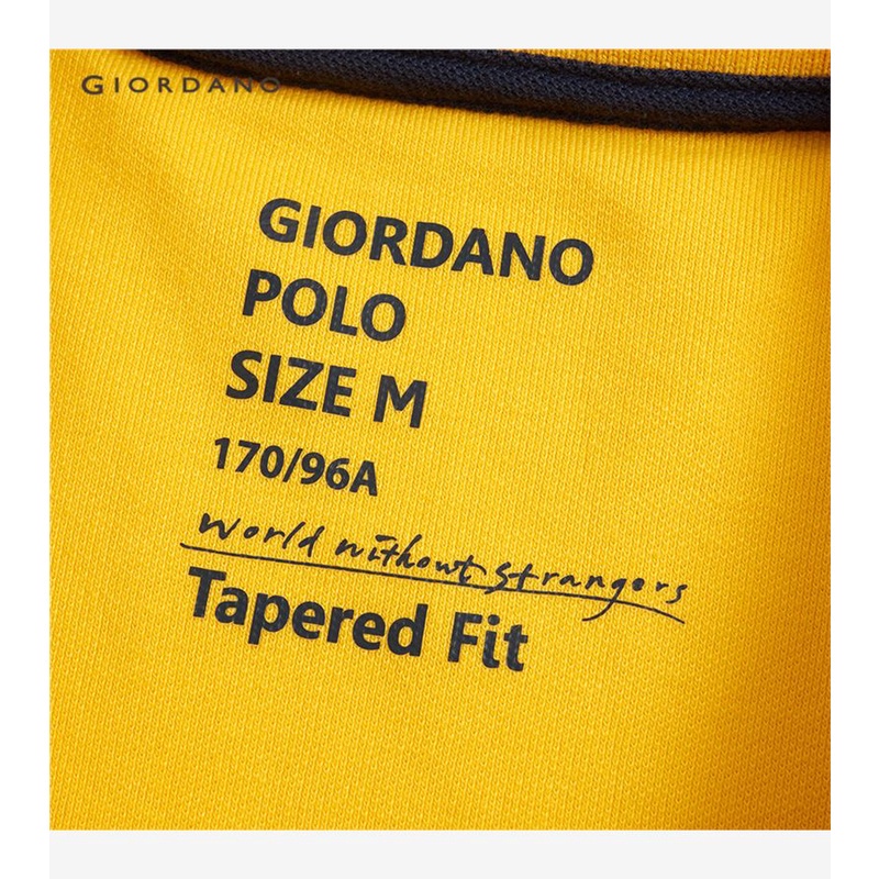 จิออดาโน-เสื้อโปโลผู้ชาย-giordano-mens-contrast-tipping-polo01019018
