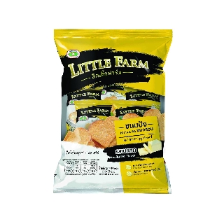 ภาพขนาดย่อของสินค้าขนมปังเนยสด ลิตเติลฟาร์ม (10ซองจิ๋ว) / Little Farm Butter Crispy Bread 95 G (10 Packs)