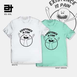 เสื้อยืด Existence is Pain Rick and Morty Cartoon v5 Unisex Shirt for Men &amp; Women