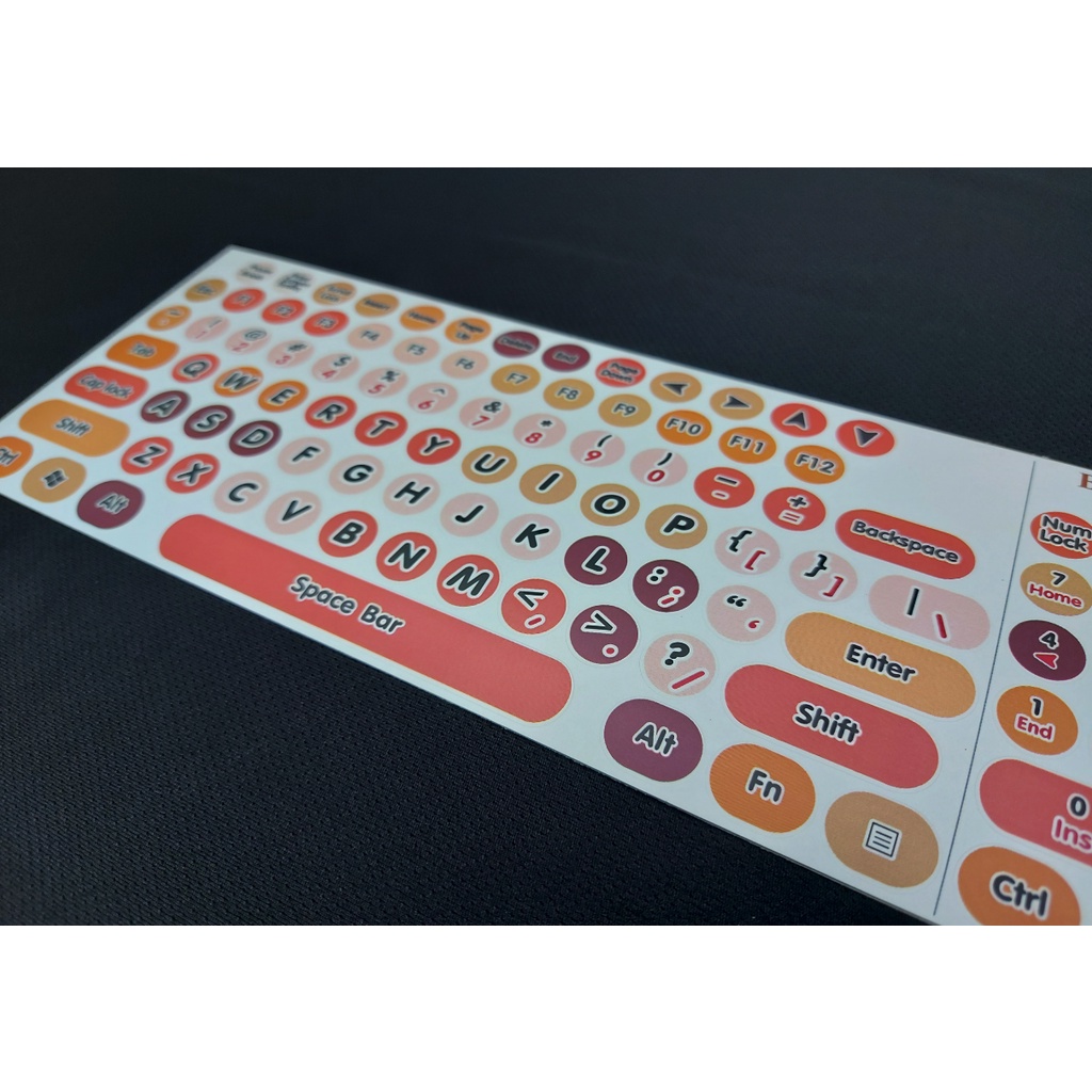 bright-brown-circle-keyboard-stickers-english-only-circle