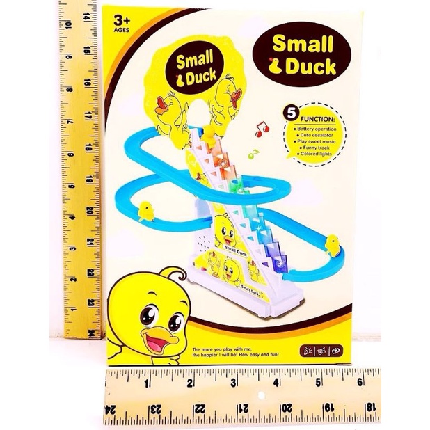 clever-toys-ชุดเป็ดไต่บันไดใส่ถ่าน