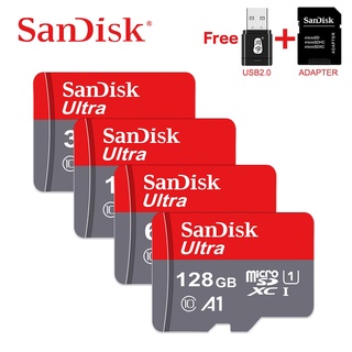 original  100MB/s 64GB Micro SD Card 128GB 64GB 32GB 16GB U1 Class 10 high quality Memory Card microsd Flash Card