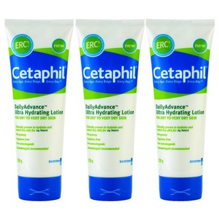 Cetaphil DailyAdvance Ultra Hydrating Lotion (85g.) 3 หลอด