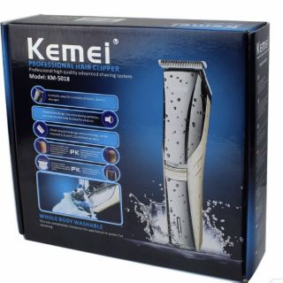 ภาพหน้าปกสินค้าถูกสุด!! ส่ง kerry KEMEI KM-5018 ปัตตาเลี่ยนตัดผมไร้สายกันน้ำ แบตตาเลี่ยนรุ่น กันน้ำ ที่เกี่ยวข้อง