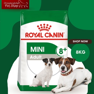 ROYAL CANIN mini 8+ อาหารสุนัขอายุ 8 ปี ขึ้นไป 8kg.