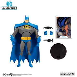 McFarlane McFarlane DC Doll แอนิเมชั่นทำมือ Batman Blue Variant จุดแท้