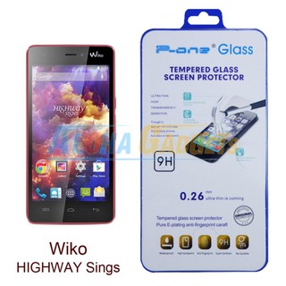 P-One ฟิล์มกระจกนิรภัย WIKO HIGHWAY Sings