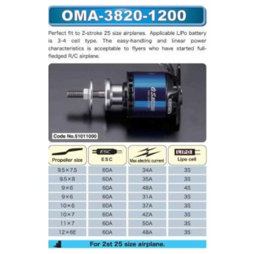 มอเตอร์-motor-o-s-oma-3820-1200w-brushless-motor-มอเตอร์-รถ-เรือ-เครื่องบิน-เฮลิคอปเตอร์-rc