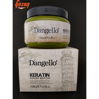 ทรีทเม้นท์เคราติน Dangello Keratin Hair Mask 500ml. ทรีทเม้นท์ดิแองเจลโล่