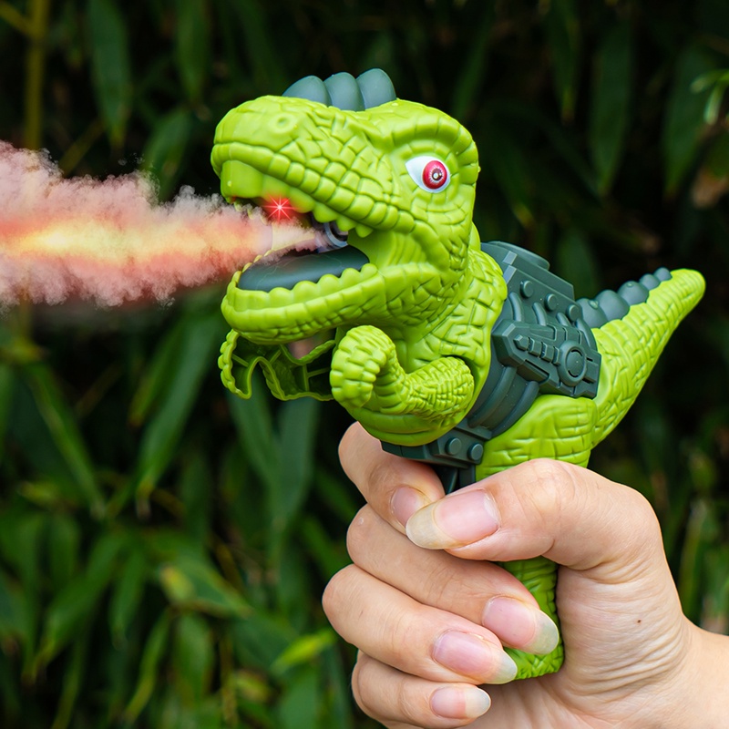 ของเล่นเด็กปืนสเปรย์ไฟฟ้า-รูปไดโนเสาร์-tik-tok-same-style-tyrannosaurus-ของเล่นสําหรับเด็ก