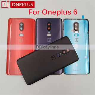 For Oneplus 6 ฝาหลัง Back Cover Battery Glass