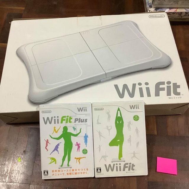 Wii Balance Board Wii Fit Plus วีฟิต สำหรับเครื่อง Wii และ Wii U แท้ Nintendo [ฟรี!! แผ่นแท้ โซน