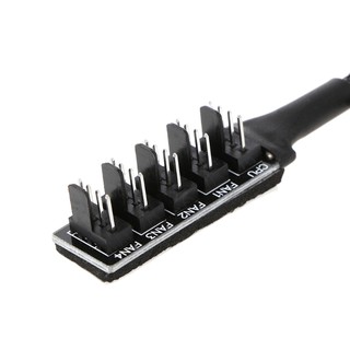 Boo 1 to 5 4-Pin Molex TX 4 PWM CPU พัดลมระบายความร้อน