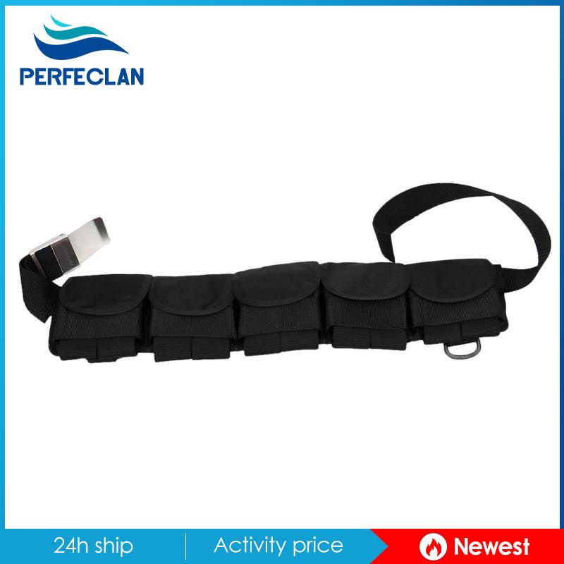 Scuba Diving Weight Belt with Pockets Quick Release Buckle Strap 4
