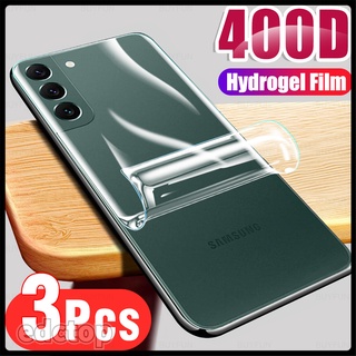 3Pcs Back Cover Protector Hydrogel Film For Samsung Galaxy S22Plus S22Ultra S22 5G S 22 Plus Ultra Case Protective Film