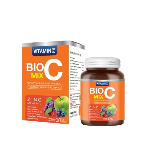 BIO C MIX วิตซี ไบโอซี มิกซ์ (30 เม็ด) | Shopee Thailand