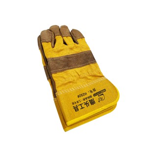 ถุงมือเชื่อม ขนาด 10/12นิ้ว มีซับใน หนานุ่ม สวมใส่สบาย สามารถกันสะเก็ดไฟ ทนความร้อนได้ดี (จำนวน1 คู่) welding gloves