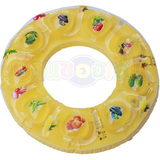 ANDATOY Swimming Ring ห่วงยาง ห่วงยางเป่าลมสองชั้น ขนาด28 นิ้ว คละสี DD5016