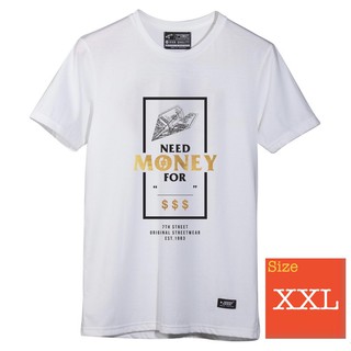 7th Street เสื้อยืด ขนาด XXL รอบ อก 50 นิ้ว รุ่น JMY001XXL