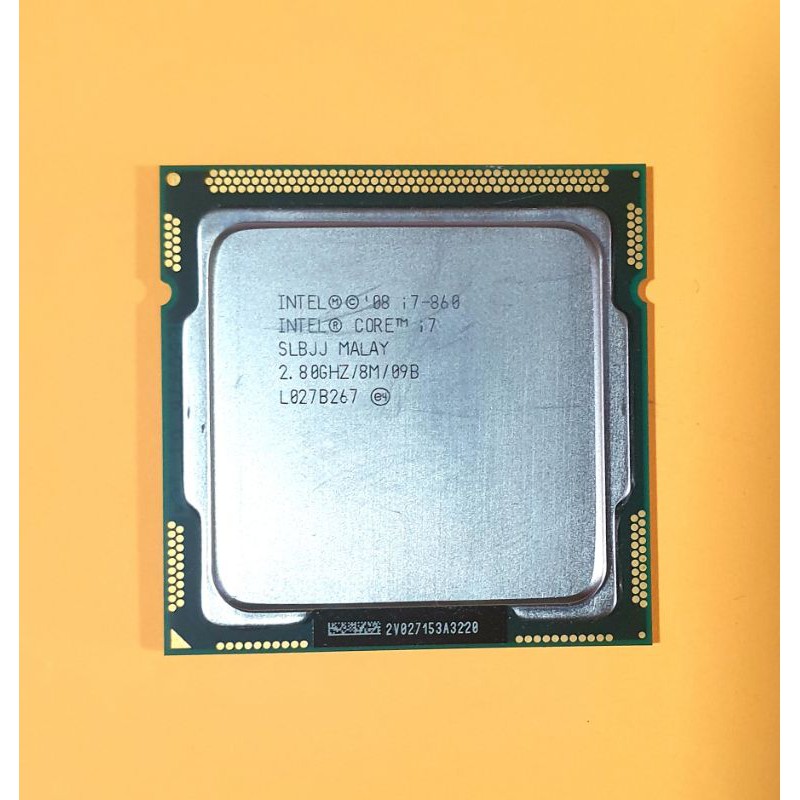 Intel Core I7-860 Processor - 2.8GHz, Socket LGA1156, 4 Cores, 8 Threads, 8MB L3 Cache (SLBJJ)
