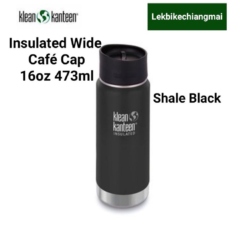 klean kanteen Insulated Wide 473ml ブラック KLEAN KANTEEN WIDE INSULATED CAFE CAP 16OZ/473ML