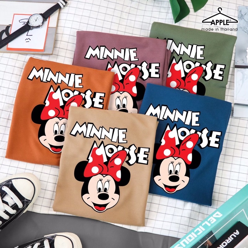 เสื้อยืด-mickey-amp-minnie-mouse