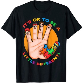 New 2022 New Summer Tee Ok To Be Little Different Autism Awareness Day Motivational T-Shirt Best Sale For Men Clothing s
