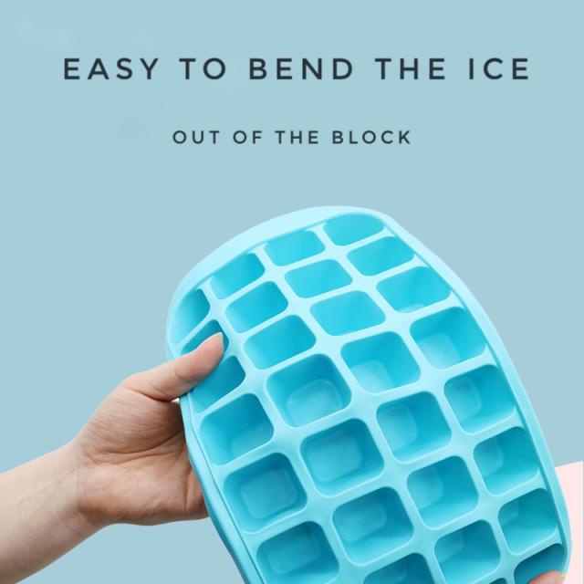 ice-block-32-lump-silicone-บล็อคซิลิโคนทำน้ำแข็งก้อน-32-ช่อง