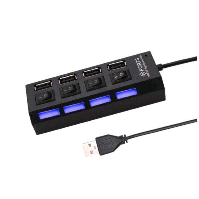0usb Hub Switch 4 พอร์ตเปิด/ปิดการเชื่อมต่อส่วนต่อขยาย USB ความเร็วสูง ...