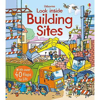 หนังสือความรู้ทั่วไปภาษาอังกฤษ Look inside a Building Site (Board book)
